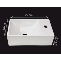 Fontein Wonder Rechts 29X18X9,5 Cm