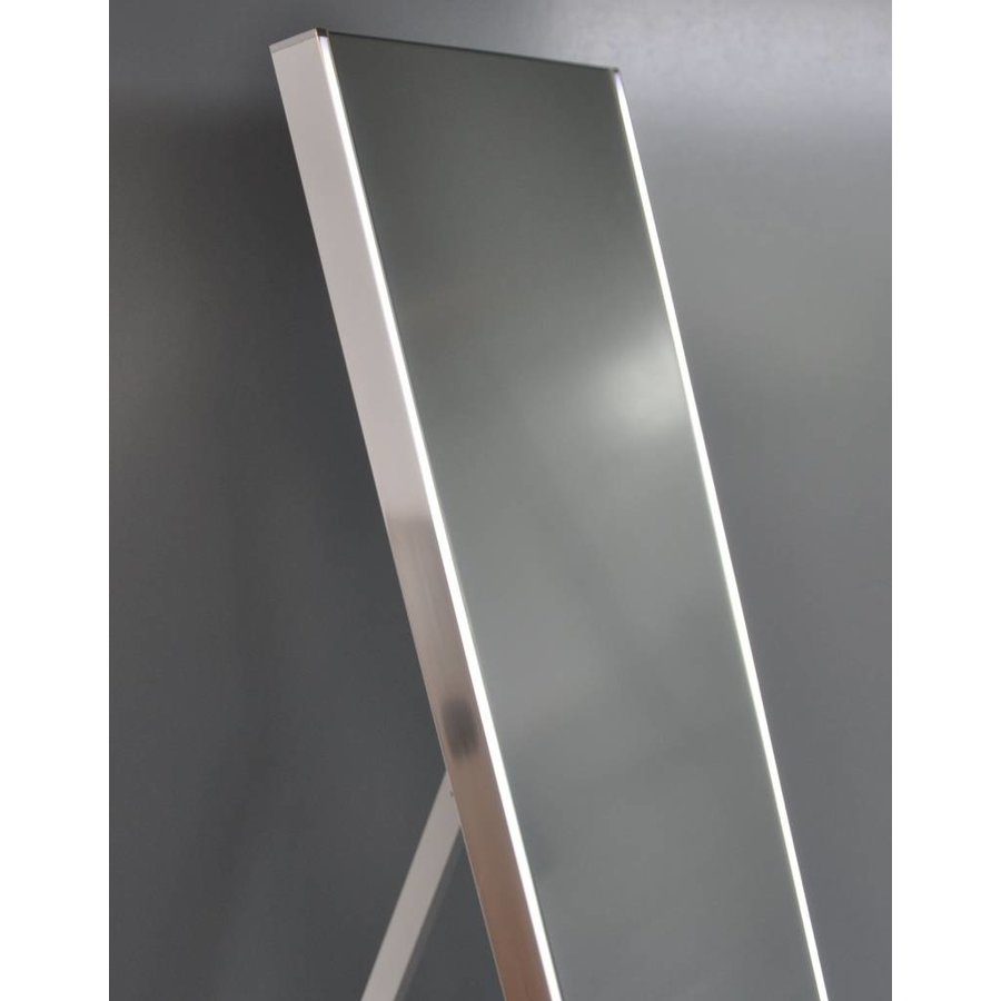 Passpiegel Staand Met Led-Verlichting 160X42 Cm