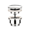 Afvoerplug Hotbath Cobber Always-Open met Schroef Rond (15 Verschillende Kleuren)
