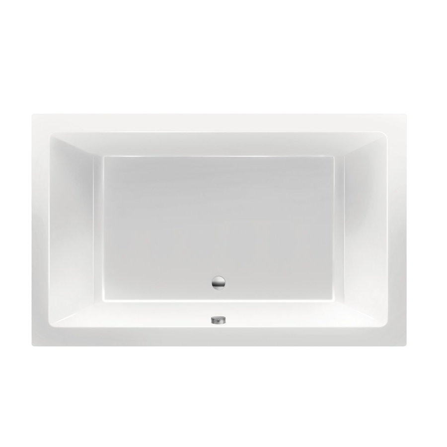 Ligbad Society 190X120X50 Cm Glans Wit