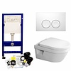 Geberit Up100 Toiletset 20 Villeroy & Boch Omnia Architectura Directflush Met Bril En Drukplaat