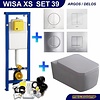 Wisa Xs Toiletset 39 Aqua Splash Larx Met Argos/Delos Drukplaat