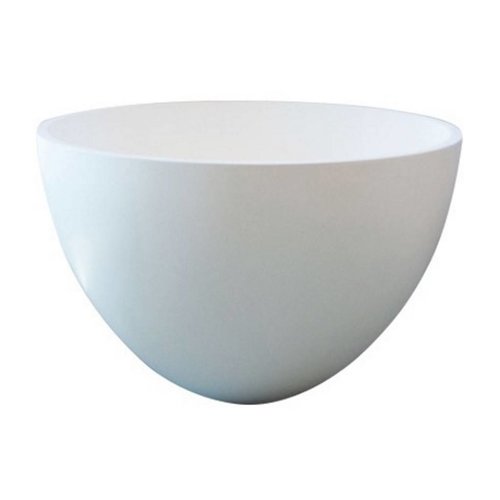 Waskom Just Solid Surface Opbouw Eco 48 Cm Glans Wit 