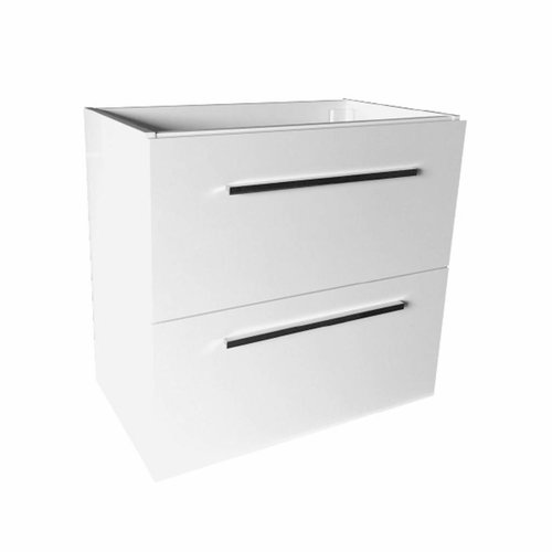 Onderkast Slim 60 Cm (Ondiep) 35 Cm Glans-Wit 