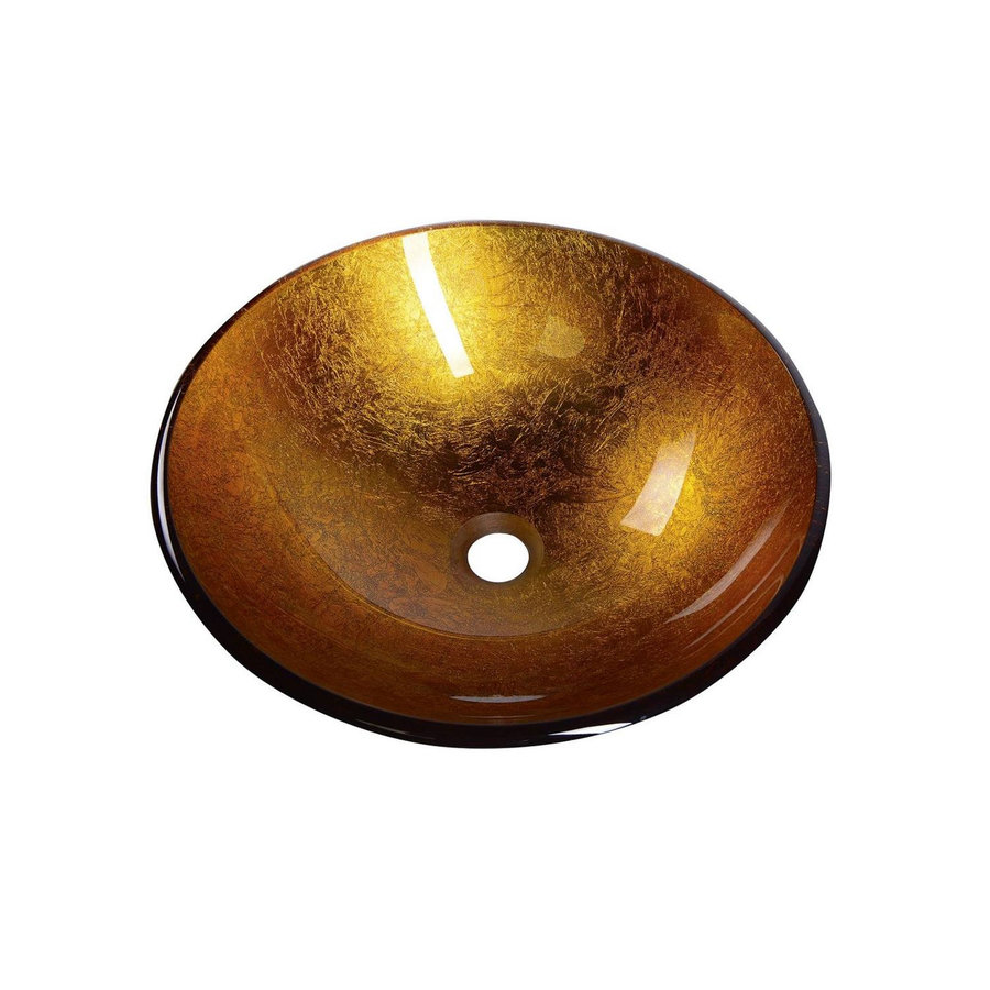 Waskom Sapho Beauty Rond 42 cm cm Goud Oranje