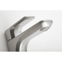 Wastafelmengkraan Sapho Spy 1-hendel Recht 16.7 cm RVS