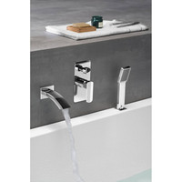 Douchekraan Inbouw Sapho Mixona Mengkraan Afbouwdeel 2-weg Chroom (incl. inbouwdeel)