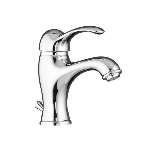 Wastafelmengkraan Sapho Kirk� 1-hendel Gebogen 16.6 cm Chroom (incl. clickwaste) 