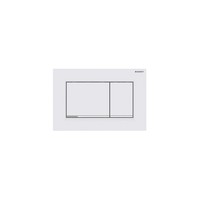 Bedieningsplaat Geberit Sigma 20 Square DF Mat Wit