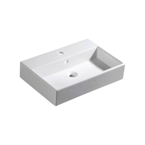 Wastafel Sapho Purity Rechthoekig 60x42 cm Keramiek Wit 