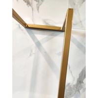 Handdoekenrek AQS Industrieel 95x25x20 cm Goud