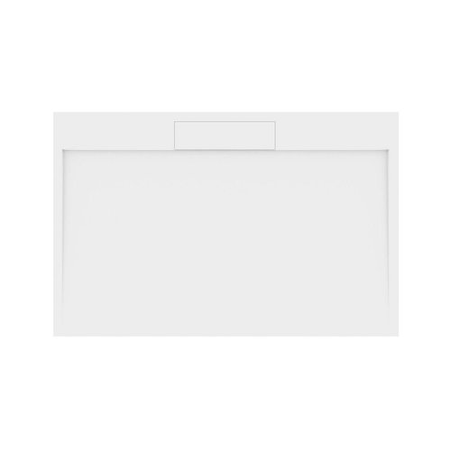 Douchebak Marmer Sapho Irena 120x80x3.5 cm Rechthoek Wit 