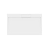 Sapho Douchebak Marmer Sapho Irena 160x100x3.5 cm Rechthoek Wit