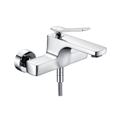 Badkraan Opbouw Sapho Jumper Mengkraan 1-hendel 12.8 cm Chroom 