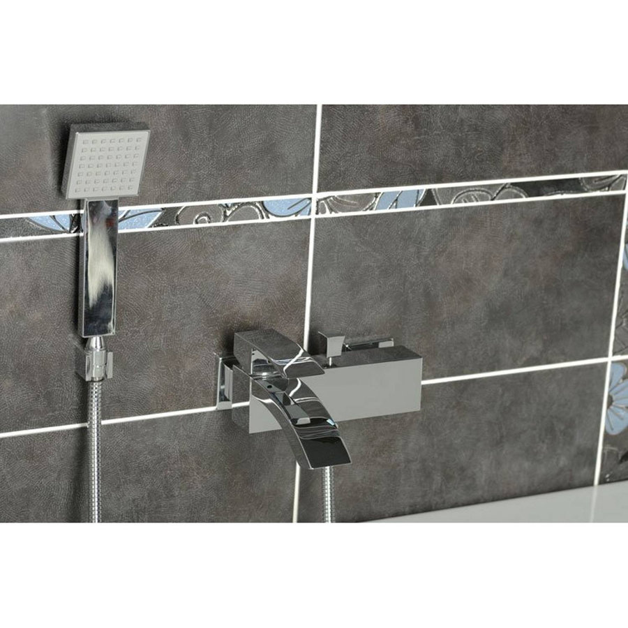 Opbouw Badkraan Sapho Ginko Mengkraan 1-hendel Links 20.5 cm Chroom