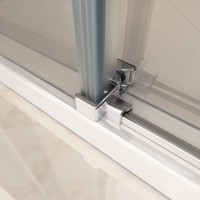 BWS Douchecabine Goodkoop Vierkant 90x90 cm 6mm Helder Glas met Nanocoating