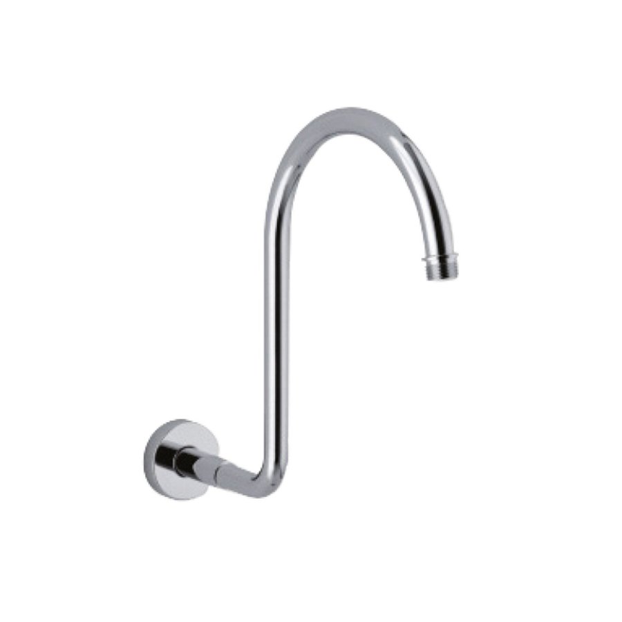 Douchearm Sanimex Giulini Rond Gebogen 30.5cm Chroom