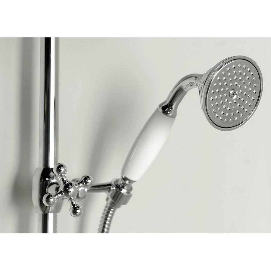 Regendoucheset Opbouw Sapho Antea Compleet Thermostatische � 20 cm Chroom