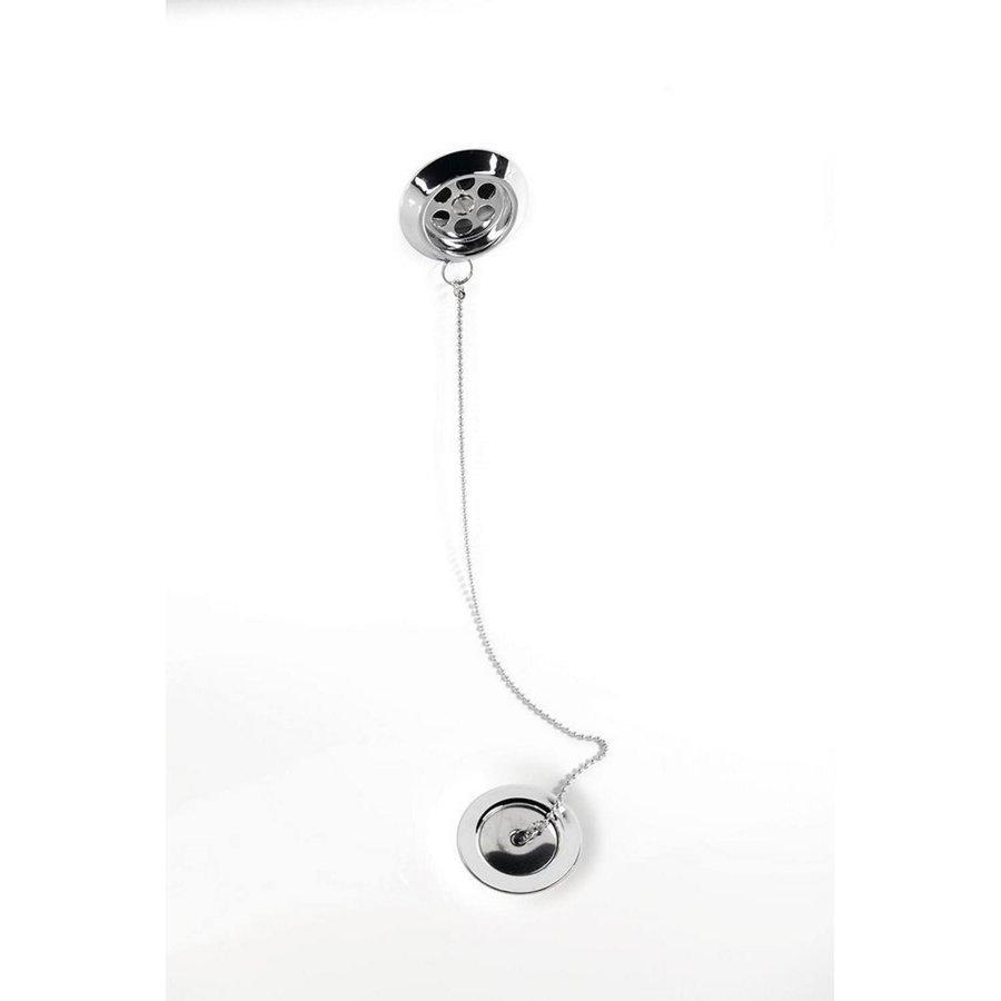 Vrijstaand Bad Sapho Charleston 188x80x71 cm Wit / Zwart met Leeuwenpoten