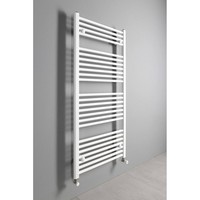 Handdoekradiator Sapho Direct Recht 75x132.2 cm 864W Wit