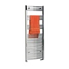 Sapho Handdoekradiator Sapho Alya Gebogen 60x111.8 cm 475W Chroom