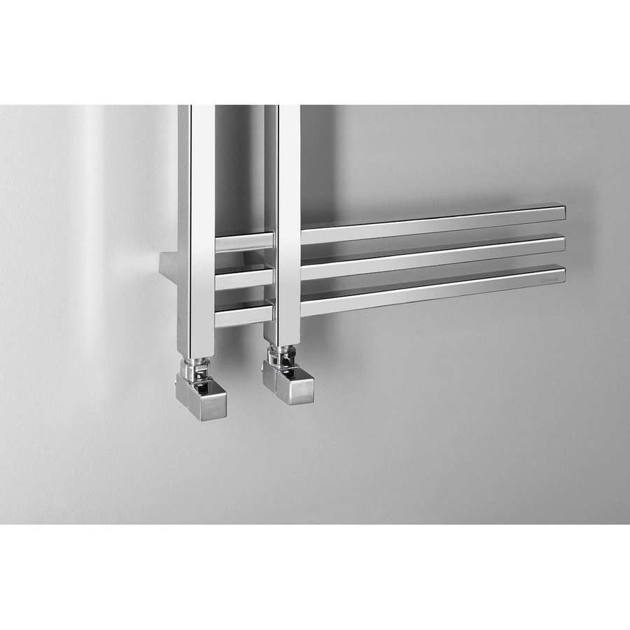 Handdoekradiator Sapho Magdalena Recht 50x120 cm 408W Chroom