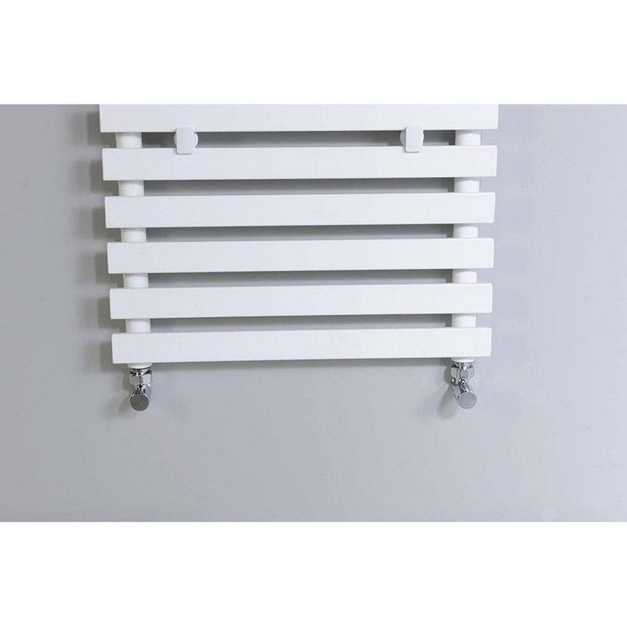 Handdoekradiator Sapho Jalousi Recht 60x150 cm 900W Wit