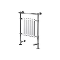 Handdoekradiator Sapho Cork 67.5x96 cm 550W Chroom / Wit