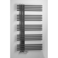 Designradiator Sapho Nympha Recht 60x112.2 cm 354W Antraciet