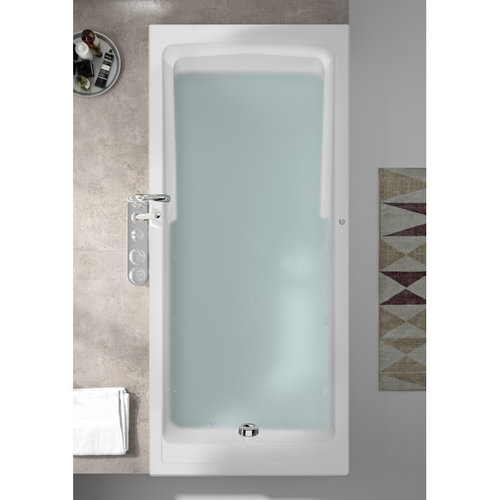 Allibert Whirlpool Micropearl 170x75 cm Wit 