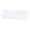 Fontein Differnz Solid Surface 36x18.5x9 cm Wit