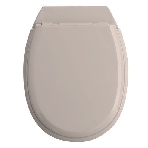 Allibert Toiletzitting Atlas 37x5,1x48,1 Licht Taupe 