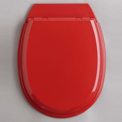 Allibert Toiletzitting Atlas 37x5,1x48,1 Rood 