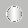Best Design Badkamerspiegel Best Design Venetië Moya LED Verlichting 60x60 cm Rond Gunmetal
