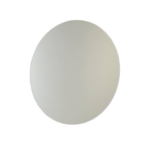 Badkamerspiegel Sapho Aqualine Rond 50 cm Zonder Omlijsting Aluminium 