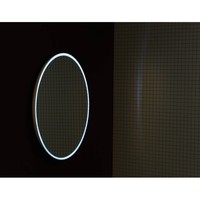 Badkamerspiegel Sapho Float 74 cm LED-Verlichting Frame Wit