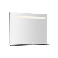 Badkamerspiegel Sapho Breto 80x60.8 cm LED-Verlichting Incl. Planchet