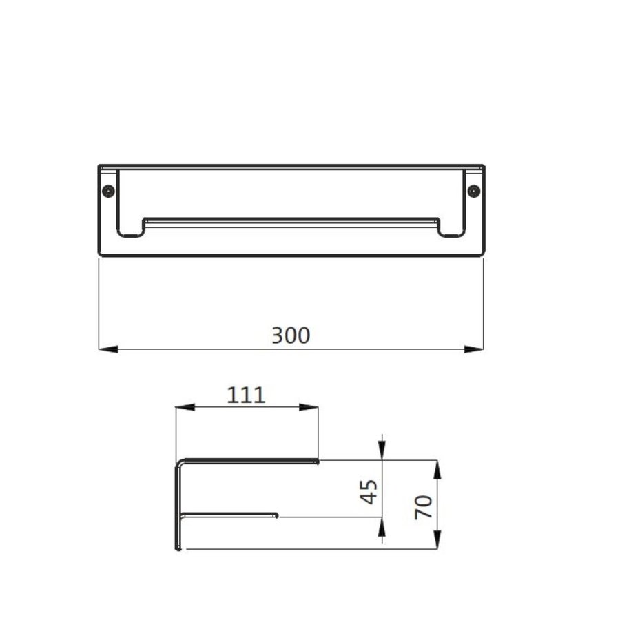 Planchet Herzbach Design IX PVD-Coating 30 cm Koper