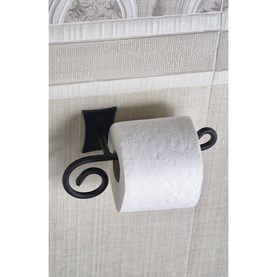 Toiletrolhouder Sapho Rebecca 19.5x8.7 Zwart