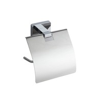 Toiletrolhouder Sapho Apollo 12.7x12.7 cm met Klep Chroom