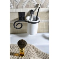 Bekerhouder Sapho Rebecco Hangend 17.1x12 cm Zwart / Wit