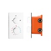 Sapho Douchekraan Inbouw Best Design White Thermostaatkraan 2-weg Mat Wit (incl. inbouwdeel)