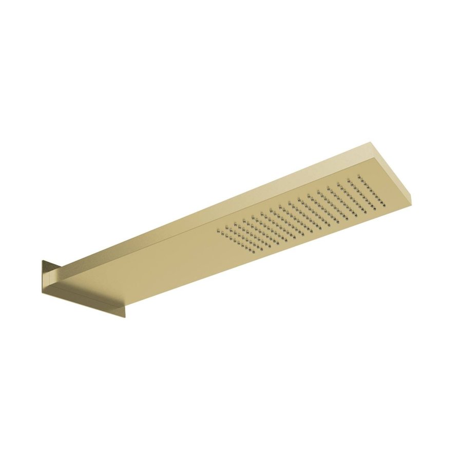 Hoofddouche Herzbach Living Spa PVD-Coating 53,7x16,5 cm Messing Goud