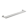 Sapho Dubbele Handdoekhouder Sapho X-Steel Hangend 65x5.5 cm Geborsteld RVS