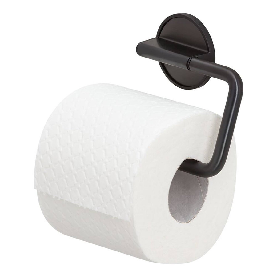 Toiletrolhouder Tiger Tune Zwart Metaal Geborsteld / Zwart