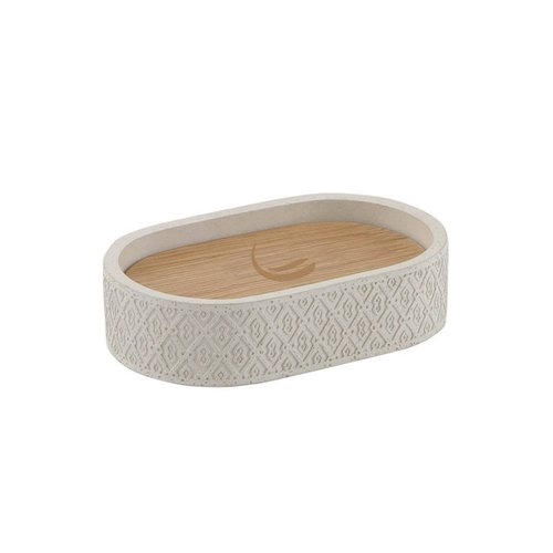 Zeephouder Sapho Afrodite Vrijstaand 12.8x8.4x3 cm Beton Beige 