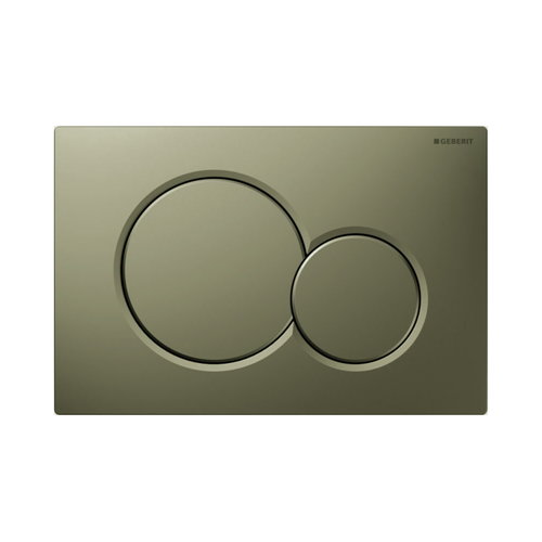 Bedieningsplaat Sigma by Geberit Frontbediening Mat Legergroen 