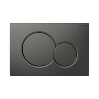 Bedieningsplaat Sigma by Geberit Frontbediening Mat Antraciet