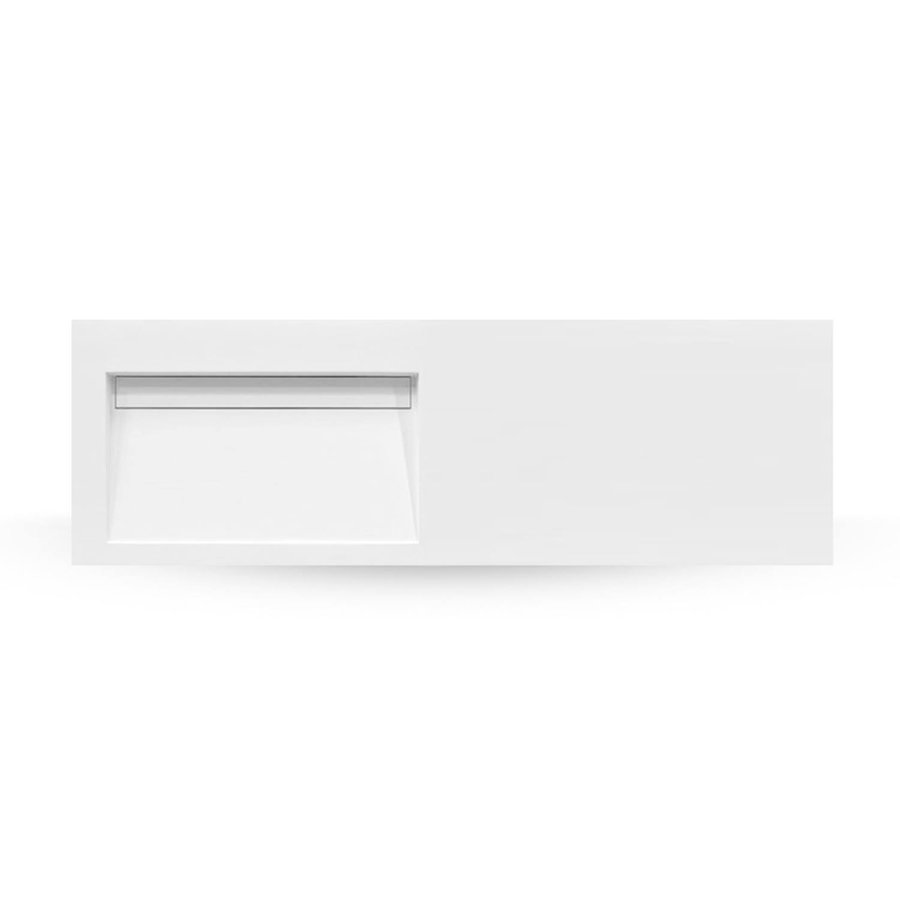 Wastafel EH Design Slimline Vanity Basin Lillaz Special 1300x450x12 mm Mat Wit