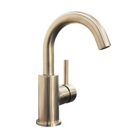 Wastafelkraan Boss & Wessing Cemal met Draaibare Uitloop Geborsteld Messing